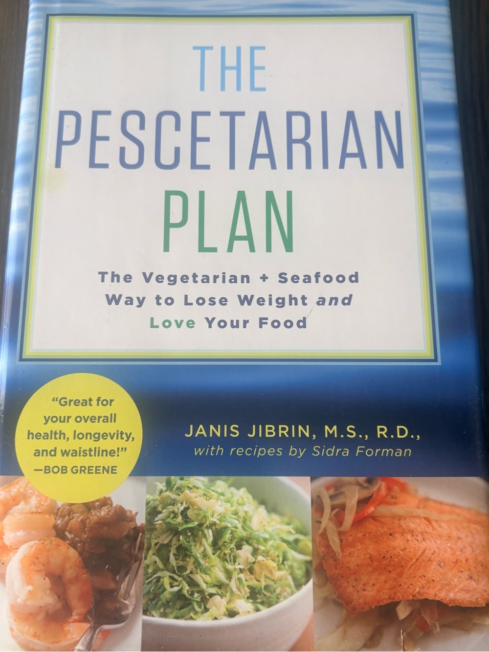 Pescatarian Cookbook - gift never used - been on a shelf